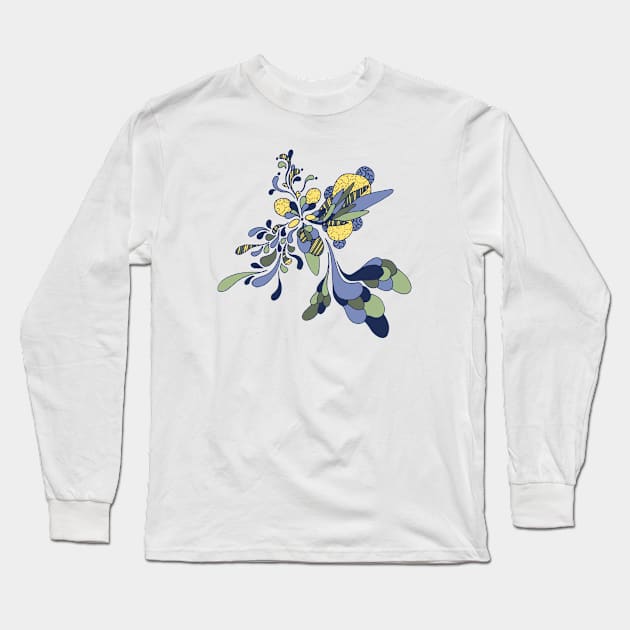 Splash of Fresh Long Sleeve T-Shirt by knitetgantt